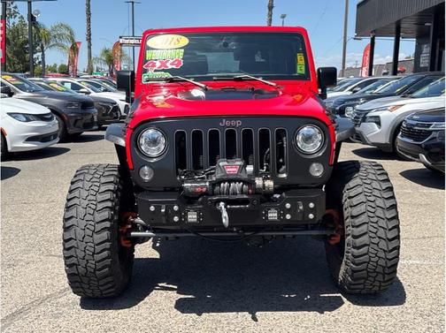 Firecracker Red Clearcoat 2018 Jeep Wrangler JK Sport