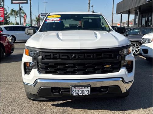 Summit White 2022 Chevrolet Silverado 1500 WT