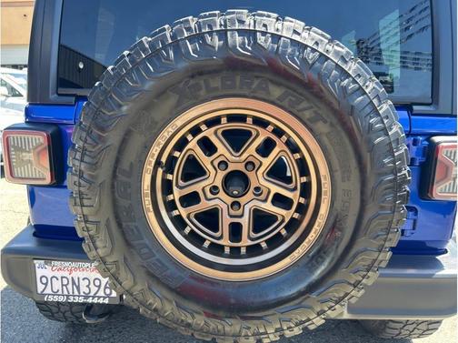 Ocean Blue Metallic Clearcoat 2018 Jeep Wrangler Unlimited Sport