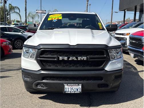 Bright White Clearcoat 2022 RAM 1500 Tradesman
