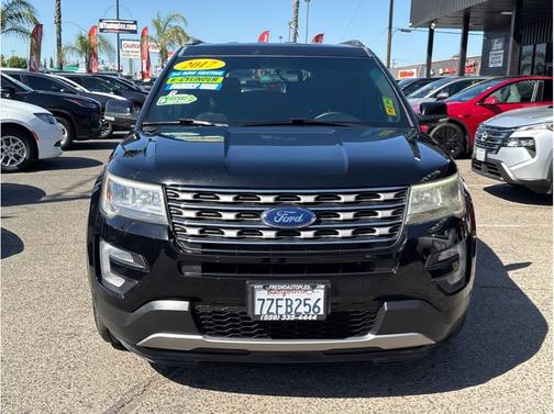 Shadow Black 2017 Ford Explorer sport