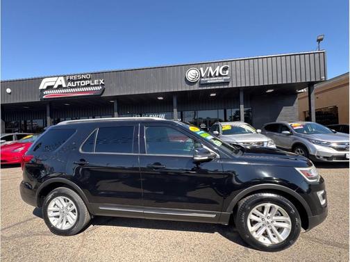 Shadow Black 2017 Ford Explorer sport
