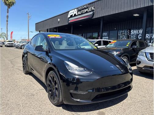 Solid Black 2021 Tesla Model Y Long Range Dual Motor All-Wheel Drive