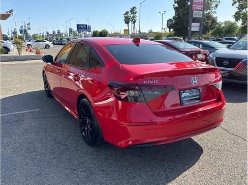 Rallye Red 2025 Honda Civic Sport