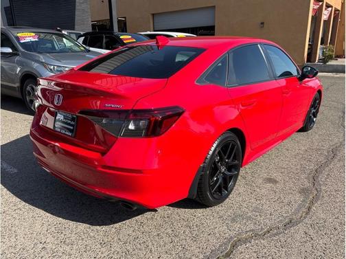 Rallye Red 2025 Honda Civic Sport