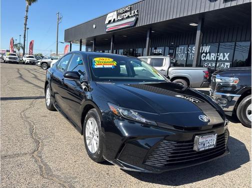 Black 2025 Toyota Camry LE