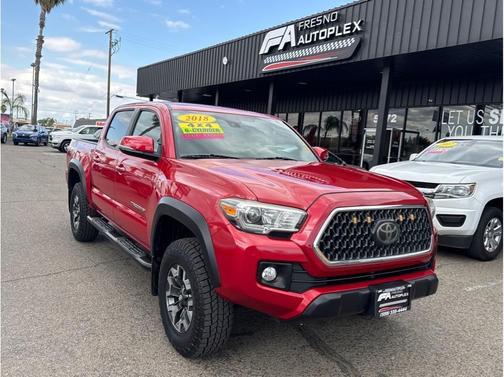 Burgundy 2018 Toyota Tacoma TRD Off Road