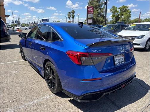 Aegean Blue Metallic 2023 Honda Civic LX