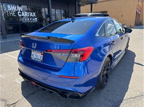 Aegean Blue Metallic 2023 Honda Civic LX