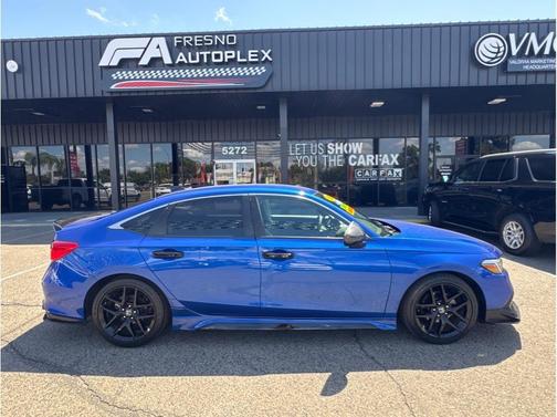 Aegean Blue Metallic 2023 Honda Civic LX