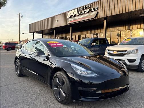Solid Black 2019 Tesla Model 3 Long Range
