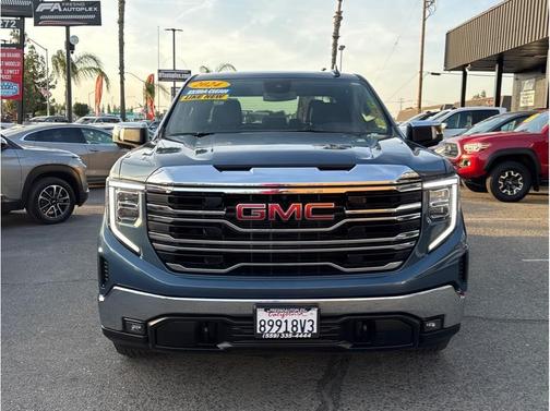 Downpour Metallic 2024 GMC Sierra 1500 SLT