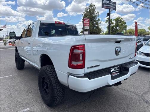 White 2024 RAM 2500 Laramie Crew Cab 4x4 6'4' Box