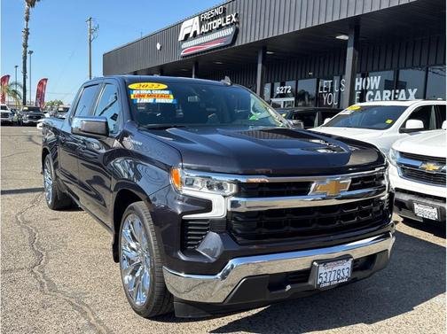 Dark Ash Metallic 2022 Chevrolet Silverado 1500 LT