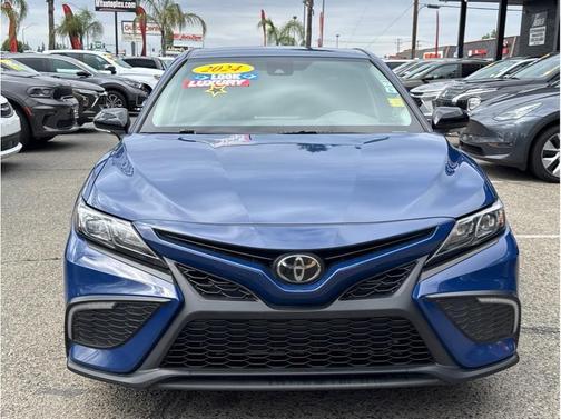 Reservoir Blue 2024 Toyota Camry SE