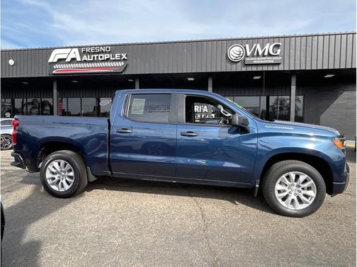 Northsky Blue Metallic 2023 Chevrolet Silverado 1500 Custom