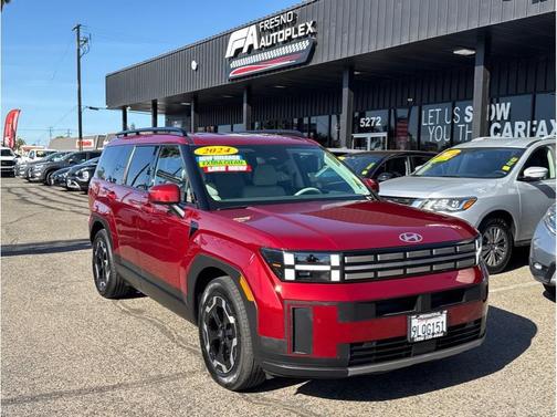 Burgundy 2024 Hyundai SANTA FE SEL 2.4