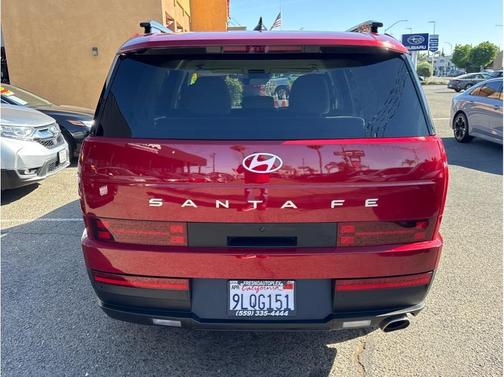 Burgundy 2024 Hyundai SANTA FE SEL 2.4