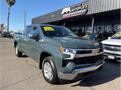 Gray 2025 Chevrolet Silverado 1500 LT