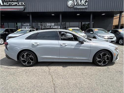 Wolf Gray 2025 Kia K5 GT-Line