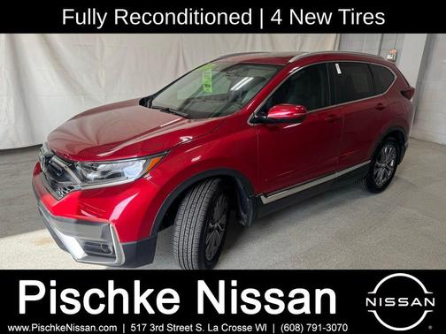 Radiant Red Metallic 2021 Honda CR-V Touring