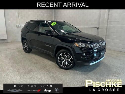 Diamond Black 2025 Jeep Compass Limited