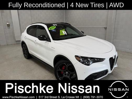 Alfa White 2024 Alfa Romeo Stelvio Veloce
