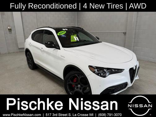 Alfa White 2024 Alfa Romeo Stelvio Veloce