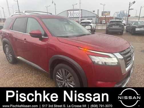Scarlet Ember 2024 Nissan Pathfinder SL
