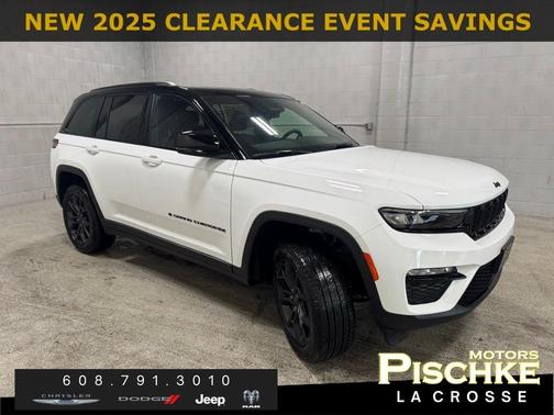 Bright White Clearcoat 2025 Jeep Grand Cherokee Limited