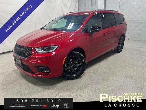 Red 2026 Chrysler Pacifica Select