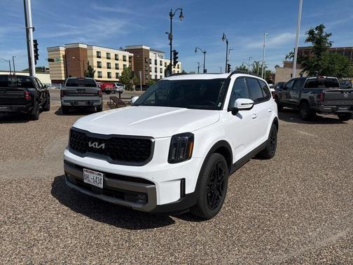 Glacial White Pearl 2023 Kia Telluride SX-Prestige X-Line