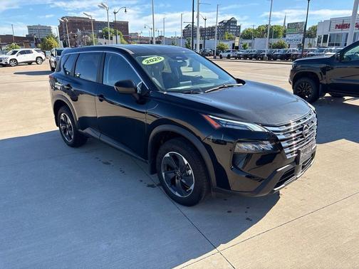 Black 2025 Nissan Rogue SV