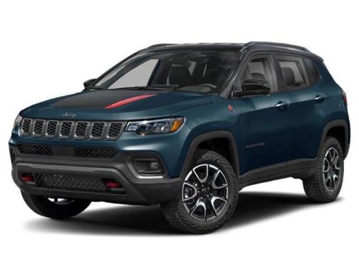 Fathom Blue Pearlcoat 2024 Jeep Compass Trailhawk