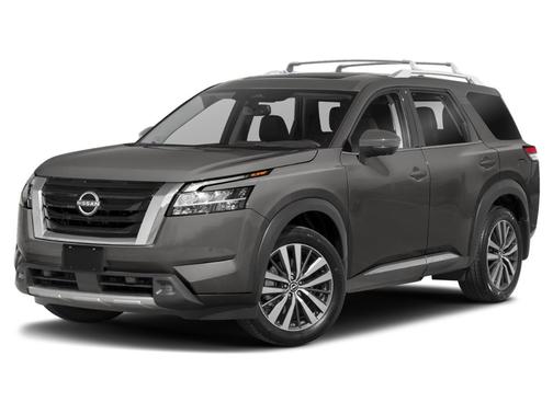 Boulder Gray Pearl 2023 Nissan Pathfinder Platinum