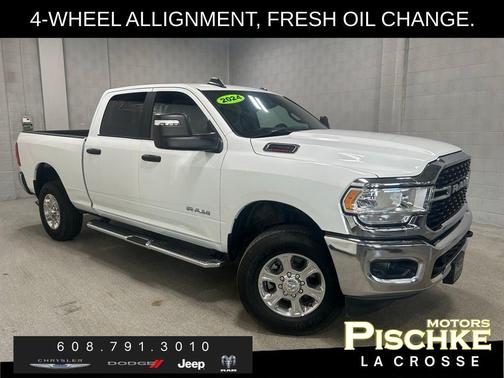 Bright White Clearcoat 2024 RAM 2500 Big Horn