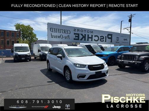 Bright White Clearcoat 2023 Chrysler Pacifica Touring-L
