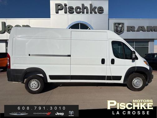 Bright White Clearcoat 2025 RAM ProMaster 2500 High Roof