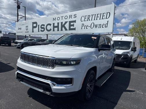 Bright White Clearcoat 2024 Jeep Grand Wagoneer Base
