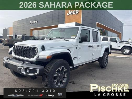 Bright White Clearcoat 2026 Jeep Gladiator Sport