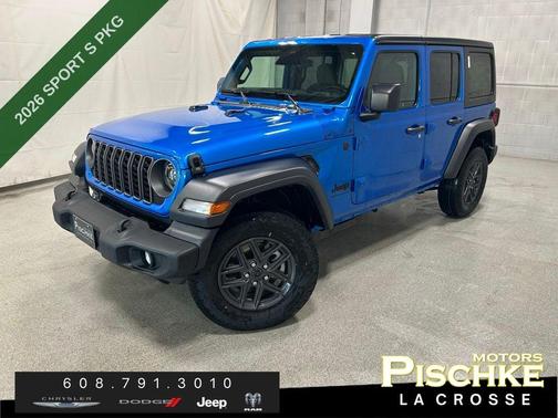 Hydro Blue Pearl 2026 Jeep Wrangler Sport