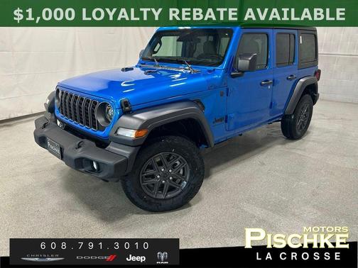 Hydro Blue Pearl 2026 Jeep Wrangler Sport
