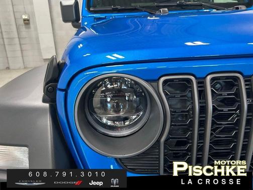 Hydro Blue Pearl 2026 Jeep Wrangler Sport
