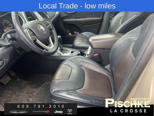 Cashmere Pearlcoat 2014 Jeep Cherokee Limited