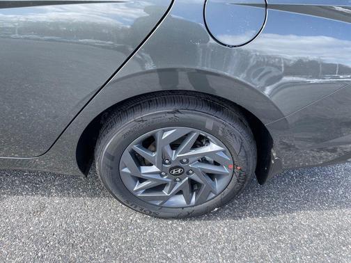 Amazon Gray 2026 Hyundai ELANTRA HEV Blue