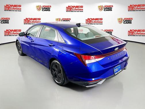 Intense Blue 2021 Hyundai ELANTRA SEL