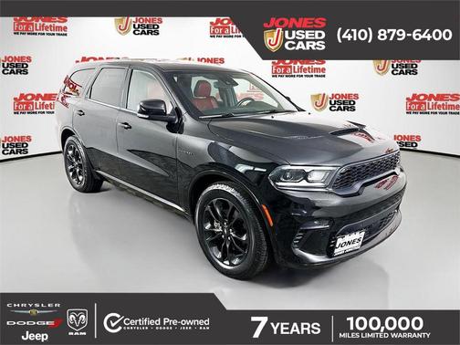 DB Black Clearcoat 2022 Dodge Durango R/T Plus RWD