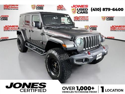 Granite Crystal Metallic Clearcoat 2020 Jeep Wrangler Unlimited Rubicon