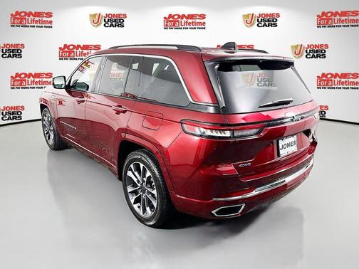 Velvet Red Pearlcoat 2022 Jeep Grand Cherokee 4xe Overland