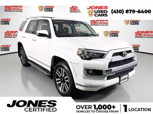 Blizzard Pearl 2018 Toyota 4Runner Limited